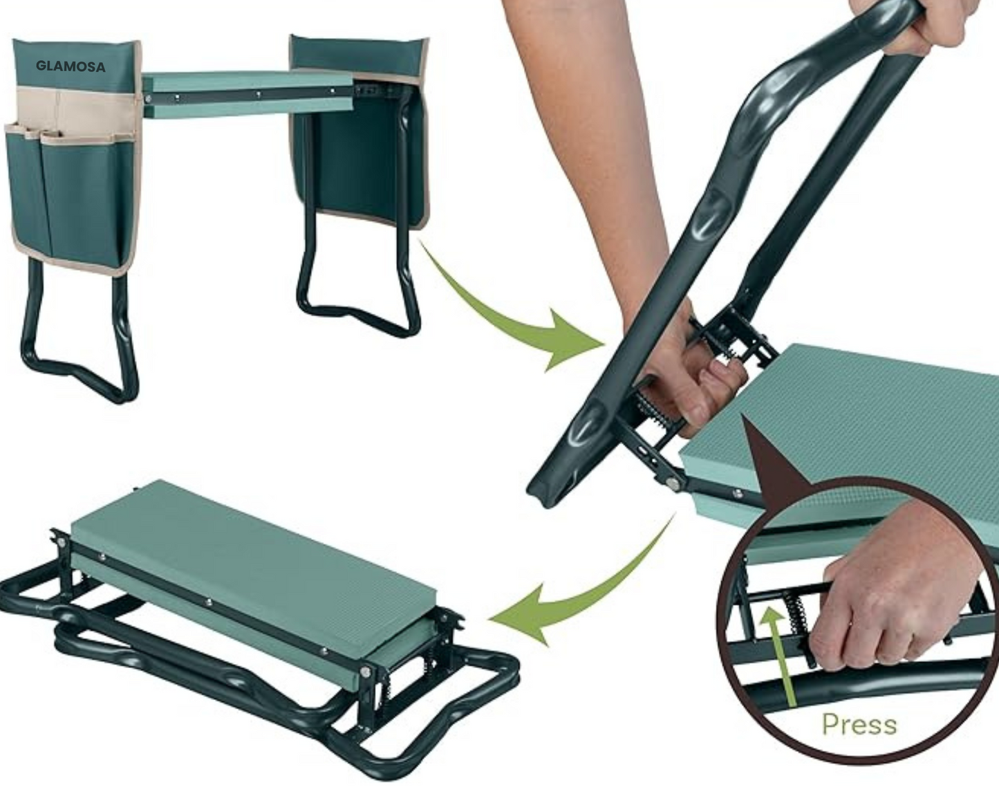 Kneel Assist™ 3-In-1 Support Seat
